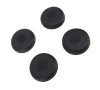 Fabater Coussinets de Rechange Durables pour Evolve 20 20SE 30 30II 40 65 65+, Coussinets d'oreille en Cuir protéiné Souple pour Un Maximum de Confort et de qualité Sonore, Lot de 4