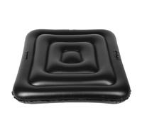 Fabater Couvercle de Bain à Remous Gonflable de 4,2 Pieds, Couvercle D'économie D'énergie pour Bain à Remous carré, Couvercle de Débordement de Pluie Protecteur Pliable (avec poignée)