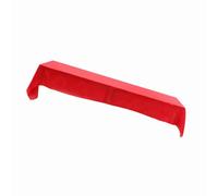Fabater Couverture de Table de Premier Ordre, Plafond de Coloration et Rectangle Résistant aux Rides pour Les Mariages et Restaurants, 145x320 Cm (Rouge)