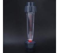 Fabater Débitmètre LZS-25 250-2500L/H Débitmètre de Liquide, en Plastique ABS avec Panneau Transparent, Haute Précision 4% d'erreur, Flotteur en PTFE Résistant aux Acides et aux Alcalis, pour l'eau