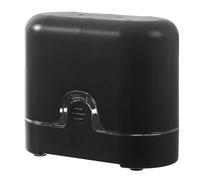 Fabater Dénoyauteur de Cerises, Outil de Dénoyautage et de Coupes 2 en 1 avec Conception à 3 Trous, Protection contre les éclaboussures et Base Antidérapante (BLACK)