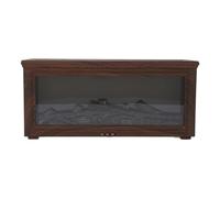 Fabater Diffuseur D'aromathérapie de Cheminée avec un écran de Flamme simulé pour la Détente de la Chambre à Domicile (Sombre)