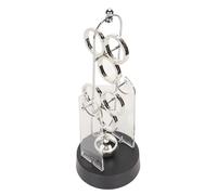 Fabater Dispositif à Mouvement Perpétuel, Jouet de Bureau Cinétique Oscillant électronique, Ornement de Machine à Mouvement Perpétuel avec Base en Métal et en Plastique pour la Décoration de la
