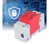 Fabater Dispositif de Protection Contre Les Surtensions pour Téléphone Thunder Tele Protector Parafoudre Basse Tension avec Réponse Rapide, jusqu'à ≤ 1,8 KV, Faible Pression Résiduelle, Boîtier