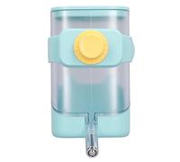 Fabater Distributeur d'eau Automatique pour Animaux de Compagnie, Distributeur d'eau à Cage Suspendue avec Pointe à Bille en Acier Inoxydable, pour Petits Animaux comme Les Chats (Green)
