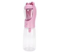 Fabater Distributeur Portatif de Bouteille d'eau et de Bol pour Chien, Mangeoire pour Animal de Compagnie de Voyage en Plein Air étanche pour Chiens et Chats avec Un Matériau Sûr (L)