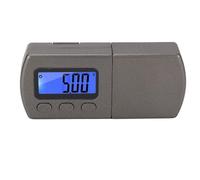 Fabater Échelle de Jauge de Force de Stylet de Plateau Tournant Numérique Haute Précision 0,01 G pour Cartouches MM MC MI, capacité de 5 G avec Fonction de Tare à Rétroéclairage LCD Bleu