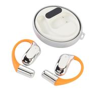 Fabater Écouteurs de Traduction de Langue AI, écouteurs de Traduction Bluetooth 144 Langues avec Application et étui de Chargement pour Crochet d'oreille d'affaires de Voyage, Noir et (Couleur de