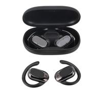 Fabater Écouteurs de Traduction en Temps Réel, 144 Langues, Casque sans Fil Bluetooth 5.4, Contour d'oreille de Traducteur Antibruit pour Les Voyages, Les Réunions, Les Affaires (Black)