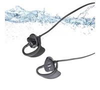 Fabater Écouteurs étanches IPX8 pour la Natation, écouteurs Intra-Auriculaires avec 5.0, Lecteur de Musique sans Fil sous-Marin, Parfaits pour la Natation, Le Sport, la Course à Pied (Black)