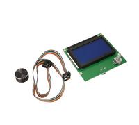Fabater Écran d'affichage LCD d'imprimante 3D, Module de Commande LCD de Grande Taille à Fonctionnement Facile pour la Série Ender 3, Panneau 'Affichage 'imprimante 3D avec Boutons de Câble