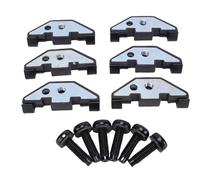 Fabater Écrou de Retenue pour Toit Rigide avec pour JK 2 Portes 4 Portes Illimitées, Kit de Boulons de Montage et écrou de Retenue pour Toit Rigide, OE : 55397093AC