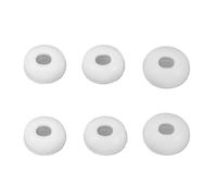 Fabater Embouts D'écouteurs, 3 Paires, Tailles S/M/L, Embouts de Rechange en Mousse à Mémoire de Forme pour écouteurs sans Fil Pro 2/1, Isolation Phonique, Maintien Sûr et Confort (White)