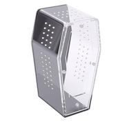 Fabater Enclos en Acrylique pour Araignées Sauteuses, Terrarium à Insectes avec Porte Magnétique et Ventilation sur Les Côtés, Enclos pour Reptiles pour Tarentules, Escargots