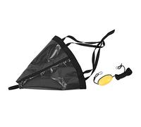 Fabater Ensemble de Flotteurs d'Ancre de Bateau Portable 24 Pouces pour Kayak, Bateau de Pêche, Yacht, Canot Pneumatique - Ancre à Dérive Robuste avec Sangle Renforcée, Ouverture Automatique,