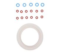 Fabater Ensemble de Joints Toriques en Silicone, Conception Anti-fuite, pour Machines à café BES900 920, Ensemble de 18 Pièces de Remplacement de Bagues d'étanchéité
