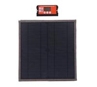 Fabater Ensemble de Panneaux Solaires Portables 15 W, Chargeur USB Pliable Haute efficacité pour le Camping, la Randonnée, la Pêche, Matériau en Silicium Monocristallin