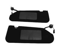 Fabater Ensemble de Pare-Soleil de Voiture Haute compatibilité pour 23142245 avec Bordure Noire pour Tableau de Bord de Protection Solaire, 2 Pièces pour Pare-Soleil, Miroir de Maquillage pour Avant