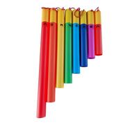 Fabater Ensemble de Tubes Sonores 8 Tons - Kit d'instruments de Percussion Musicale Colorés, Tubes Portables Orff 8 Notes pour l'éducation à Domicile en adeau d'anniversaire pour la