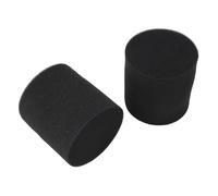 Fabater Ensemble D'éponges de Tube de Port de Haut-Parleur pour Une Réponse Améliorée des Basses, Améliorant la qualité Sonore, 2 Pièces, Diamètre 95mm, Hauteur 100mm