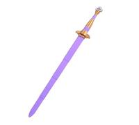 Fabater Épée de Costume de Cosplay Imprimée en 3D, épée D'anime Violette Rétractable pour Le Jeu de Rôle de Vacances de Festival, Cadeau de Collectionneur de Films (avec des Runes)