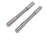 Fabater Étau à Broche à Double extrémité, 2 étaux à Broche pour Perceuse à Main, Outil de Toronnage à Double extrémité, Outils de Torsion de Fil pour la Fabrication de Bijoux