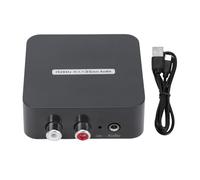 Fabater Extracteur Audio ARC 192 KHz, Adaptateur HD ARC avec TOSLINK Optique Numérique, Convertisseur Audio avec Ports StéRéo R L 3,5 Mm, Plug and Play pour TV HD