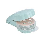 Fabater Extracteur de Noyaux de Cerises Facile à Presser, Outil d'extraction de Graines de Petite Taille avec Boîte de Rangement de Noix pour Dattes Rouges et Cerises - Dénoyauteur Compact pour 6