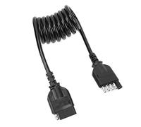 Fabater Faisceau de Câbles de Remorque à 5 Broches, Câble d'extension de 1,5 M, Connecteur de Remorque à Broches avec Conception Plug and Play pour Connexion de Câblage de Remorques de Bateaux, de