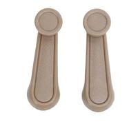 Fabater Fenêtre de Voiture Intérieure Handle de Manifeste Lisse Installation Simple pour T100 PREVIA pour le Remplacement de 1973-2017 (Beige)