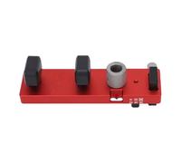 Fabater Gabarit de Profil en Aluminium, Assistant de Taraudage de 20 Mm, 30 Mm, 40 avec Mécanisme de Positionnement Précis et Forets étagés pour Profils d'extrusion d'Aluminium Métriques Européens