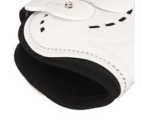 Fabater Guêtres de Tendon de Cheval, Conception Ouverte Réglable sur Le Devant avec Trous Respirants, Doublure en Néoprène pour la Protection de l'équitation de Saut (Grande Taille)