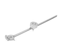 Fabater Guide de Rouleau de Boussole de Torche en Acier Inoxydable pour Torche de Coupe de Soudage à l'oxygène, Jauge de Coupe Réglable avec Règle d'échelle, Base Magnétique, Longueur 50 Cm/19,7