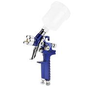 Fabater H-2000A Buse de 0,8 Mm Professionnelle Pistolet de Pulvérisation Pneumatique 125 ML Alimentation par gravité pour la Réparation de Peinture de Meubles Automobiles de Voiture, Pistolet de