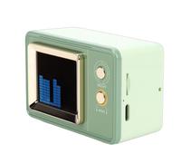 Fabater Haut-Parleur Bluetooth Rétro avec Affichage des Paroles, Mini Haut-Parleur sans Fil Portable Vintage pour Bureau en Plein Air, Cadeaux pour Femmes et Hommes