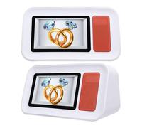 Fabater Haut-Parleur Holographique 3D, Lecteur HiFi Bluetooth 5.3, Affichage Publicitaire Holographique, Paroles Flottantes Dynamiques, Haut-parleurs D'imagerie Stéréo