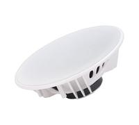 Fabater Haut Parleurs Bluetooth Encastrables au Plafond, 60W, 6in (Prise | 2 Canaux, Amplificateur Numérique intégré, Son Clair, 8 Ω, Compact, Enceintes Flush Mount, for Salon, Chambre