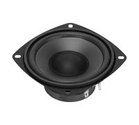 Fabater Haut-parleurs de Voiture 400W, Haut-parleurs Coaxiaux de Milieu de Gamme de 4 Pouces, sensibilité de 4 Ohm 93dB, Son Clair Noir pour Systèmes Sonores de Camions de Voiture