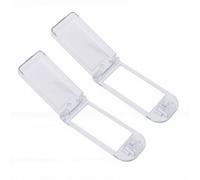 Fabater Housse de Protection pour Interrupteur, 2 Pièces Cache-enfant à Vis pour Interrupteurs à Bascule, Protège contre les Activations Involontaires par les Enfants (Couleur transparente)