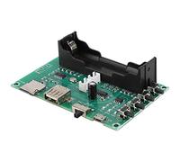 Fabater HW-433 Double Carte D'amplificateur de Puissance Stéréo Numérique Bluetooth 5 W, Puce PAM8403 Module 2 Canaux Transmission 20 M, Entrée Micro 5 V pour Haut-parleurs DIY