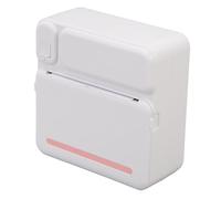 Fabater Imprimante d'autocollants, Imprimante de Téléphone de Poche Rechargeable de Type C, Application de Conception Mignonne, Portable pour Enfants pour Journal (Pink)
