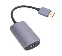 Fabater Interface Multimédia HD vers USB C, Adaptateur D'affichage Vidéo, Prise en Charge pour Commutateur, Hub de Lunettes AR 4K 60 Hz avec Port d'alimentation de Type C pour XREAL One