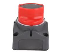 Fabater Interrupteur de Déconnexion de Batterie avec Affichage de la Tension, Interrupteur Principal de Coupure Premium 200A DC5-60V pour Bateau, Voiture, Camping-car, Remorque, Nylon 66