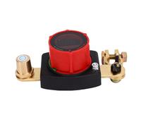 Fabater Interrupteur de Déconnexion de Batterie, Grand écran LED, Affichage Numérique de la Tension, Courant 250 A, Isolateur Principal, Interrupteur d'Affichage de Tension avec Bornes Réglables pour