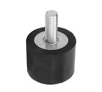 Fabater Isolateur de Support de Bobine en Caoutchouc Anti-vibration 4 Pièces, Support en Caoutchouc Anti-choc pour Machines Lourdes de Moteur, Résistance à la Déchirure ≥ 14 MPa, Absorbeur de