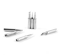 Fabater Jeu de 10 Pannes à Souder 900M-T pour Outil de Station de Retouche à Souder, Facile à étamer, Ne Laissez Pas Votre Fer Fonctionner Pendant des Heures, adapté aux Stations 936, 937, 938, 969,