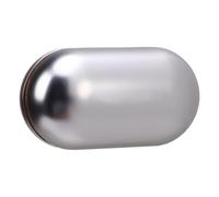 Fabater Jouet de Carte à Pousser en Métal élégant en Acier Inoxydable pour Jeu de Soulagement du Stress pour Enfants Adultes, Curseur de Poussée du Bout des Doigts Portable pour Méditer, Acier