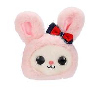 Fabater Jouet en Peluche Lapin AI, Animal en Peluche Interactif pour Enfants, Compagnon d'apprentissage des Langues, Rose 6,3x5,12 Pouces