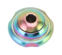 Fabater Jouet Gyroscopique Rotatif à Doigt en Acier Inoxydable, pour la Détente en Déplacement, adapté à la Station de Voyage, de Bureau et de Maison