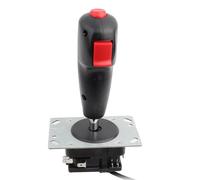 Fabater Joystick de Vol à 8 Voies avec Gâchette et Bouton de Tir Supérieur pour Machine de Jeu d', Véritable Joystick d' à 8 Voies pour Simulateur, Anti-friction Haute sensibilité pour